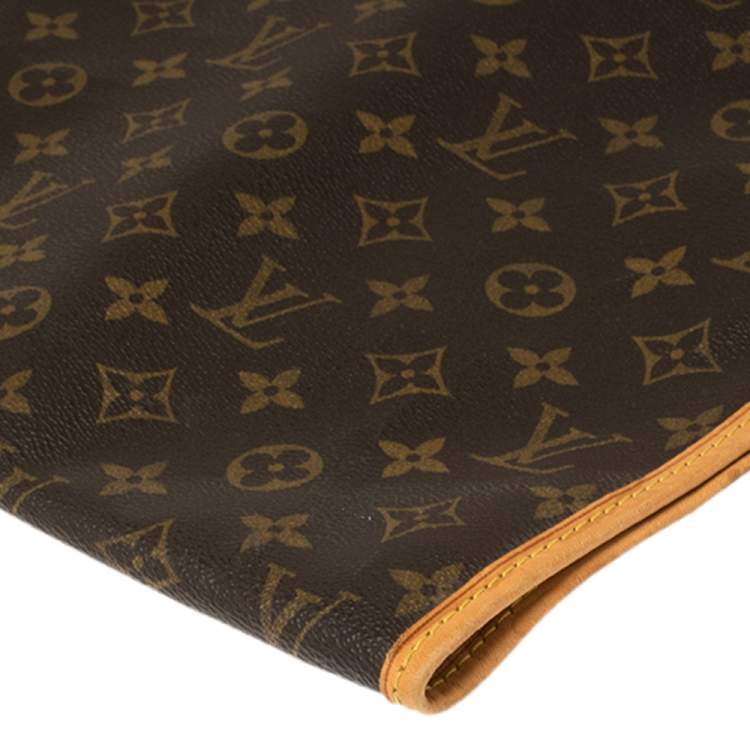 Pre Owned Louis Vuitton Monogram Canvas and Leather Garment Cover