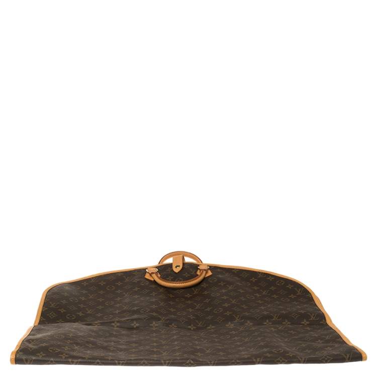 Pre Owned Louis Vuitton Monogram Canvas and Leather Garment Cover