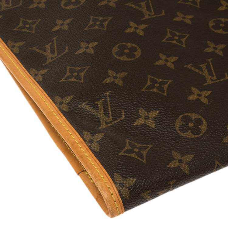 Pre Owned Louis Vuitton Monogram Canvas and Leather Garment Cover