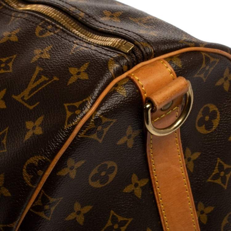 Pre Owned Louis Vuitton Monogram Canvas Keepall Bandouliere 55 Bag