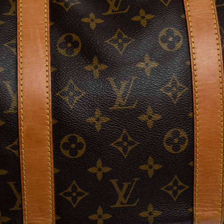 Pre Owned Louis Vuitton Monogram Canvas Keepall Bandouliere 55 Bag