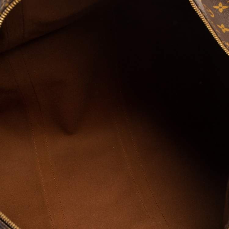 Pre Owned Louis Vuitton Monogram Canvas Keepall Bandouliere 55 Bag