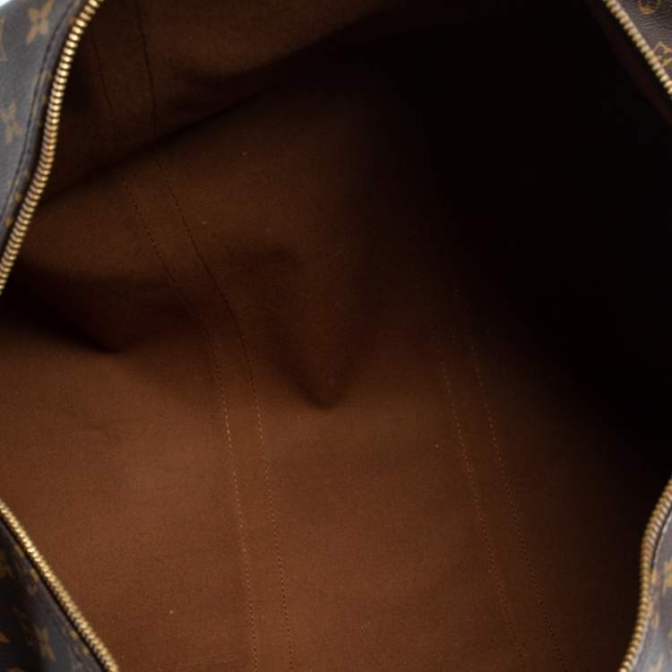 Pre Owned Louis Vuitton Monogram Canvas Keepall Bandouliere 55 Bag