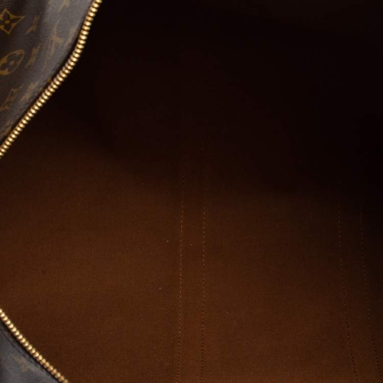 Pre Owned Louis Vuitton Monogram Canvas Keepall Bandouliere 55 Bag