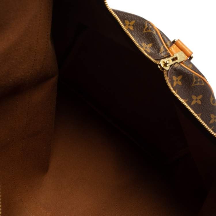 Pre Owned Louis Vuitton Monogram Canvas Keepall Bandouliere 55 Bag