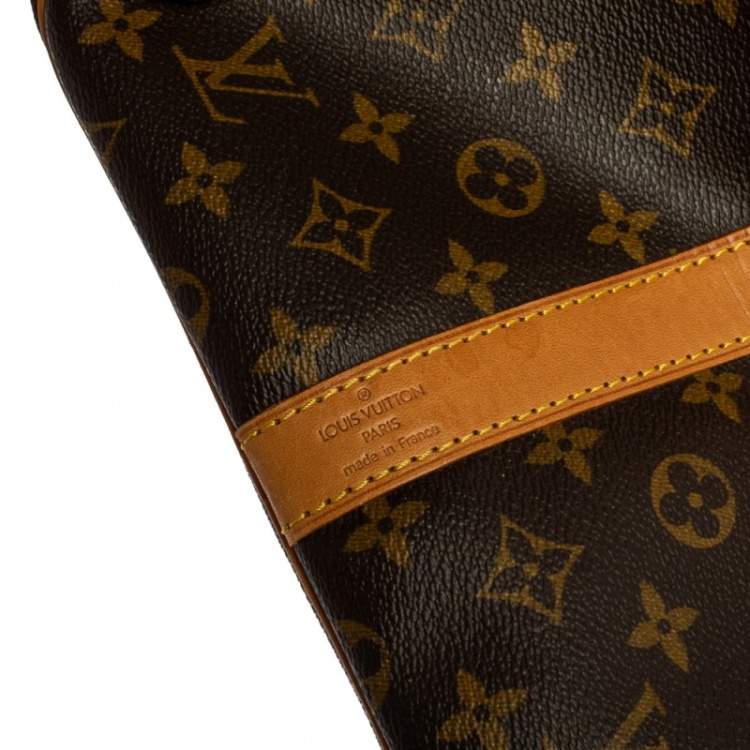 Pre Owned Louis Vuitton Monogram Canvas Keepall Bandouliere 55 Bag