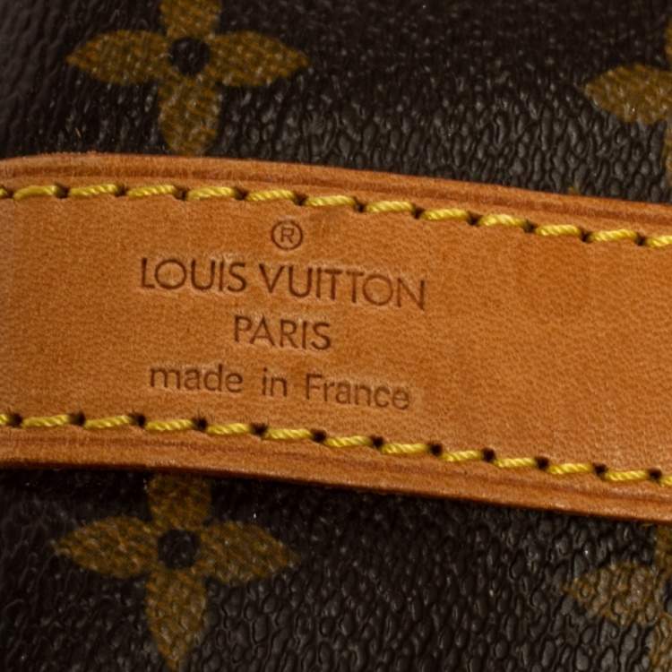 Pre Owned Louis Vuitton Monogram Canvas Keepall Bandouliere 55 Bag