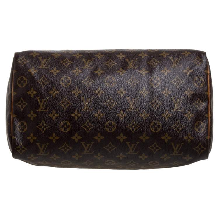 Pre Owned Louis Vuitton Monogram Canvas Speedy 35 Bag