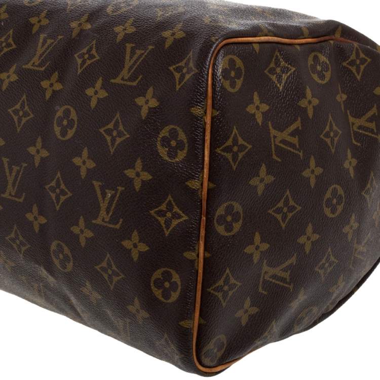 Pre Owned Louis Vuitton Monogram Canvas Speedy 35 Bag