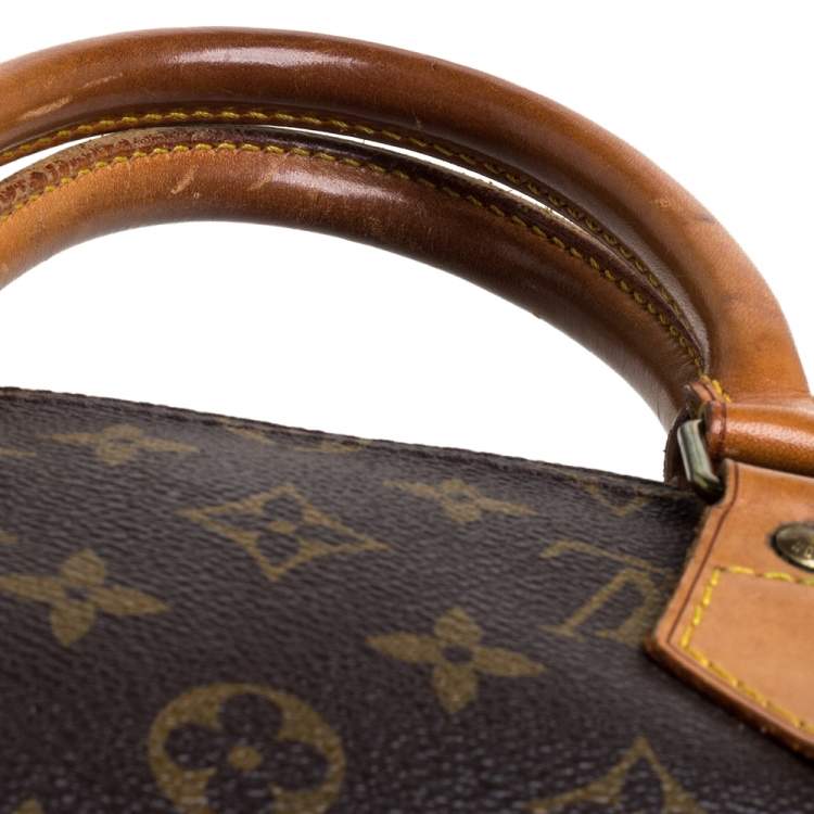 Pre Owned Louis Vuitton Monogram Canvas Speedy 35 Bag