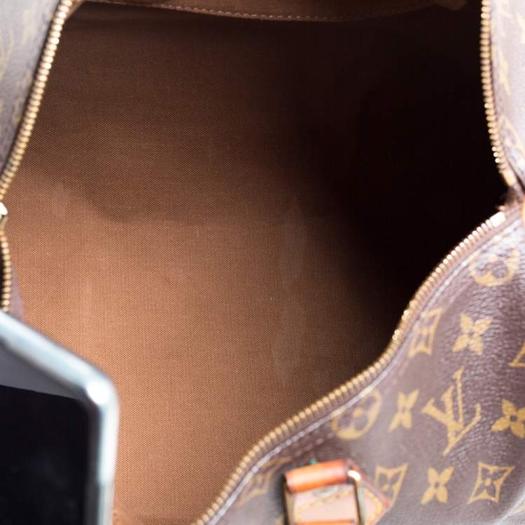 Pre Owned Louis Vuitton Monogram Canvas Speedy 35 Bag