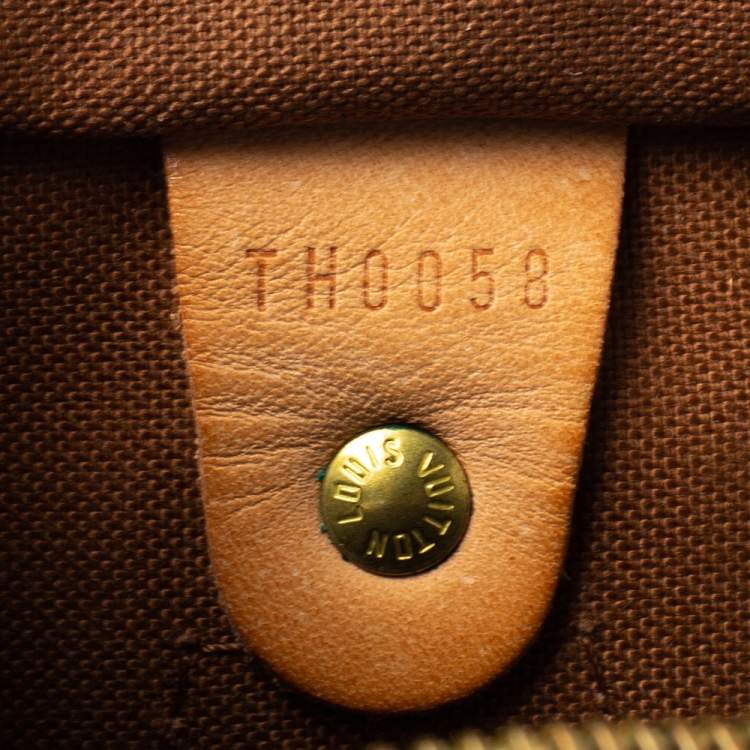 Pre Owned Louis Vuitton Monogram Canvas Speedy 30 Bag