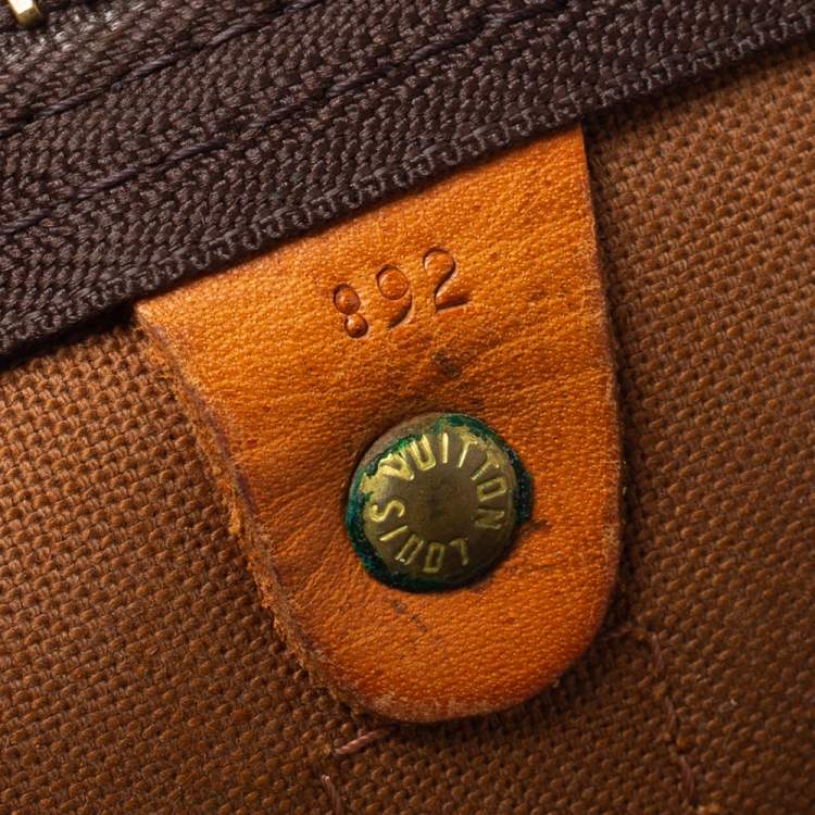Pre Owned Louis Vuitton Monogram Canvas Keepall 45 Bag