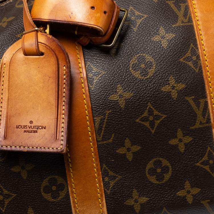 Pre Owned Louis Vuitton Monogram Canvas Keepall 45 Bag