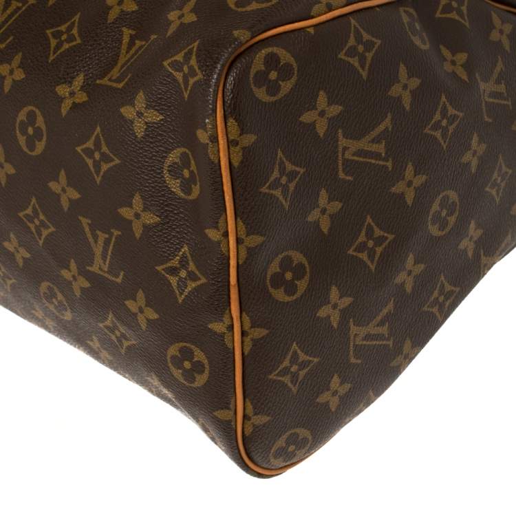 Pre Owned Louis Vuitton Monogram Canvas Speedy 35 Bag