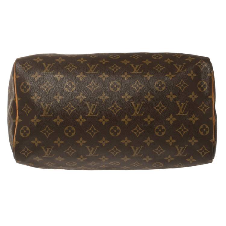 Pre Owned Louis Vuitton Monogram Canvas Speedy 35 Bag