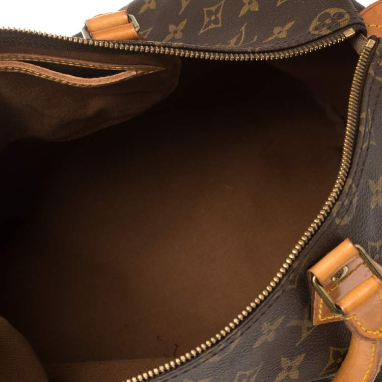 Pre Owned Louis Vuitton Monogram Canvas Speedy 35 Bag