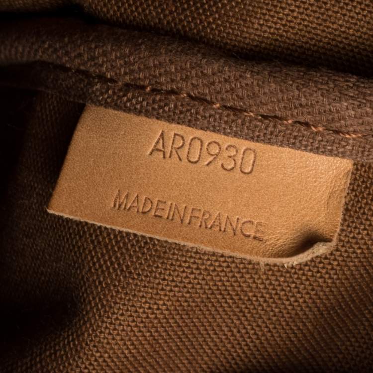 Pre Owned Louis Vuitton Monogram Canvas Saumur 35 Messenger Bag
