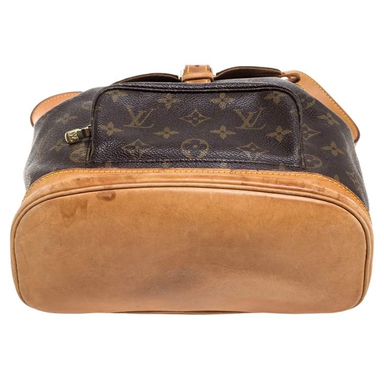 Pre Owned Louis Vuitton Monogram Canvas Montsouris MM Backpack Bag