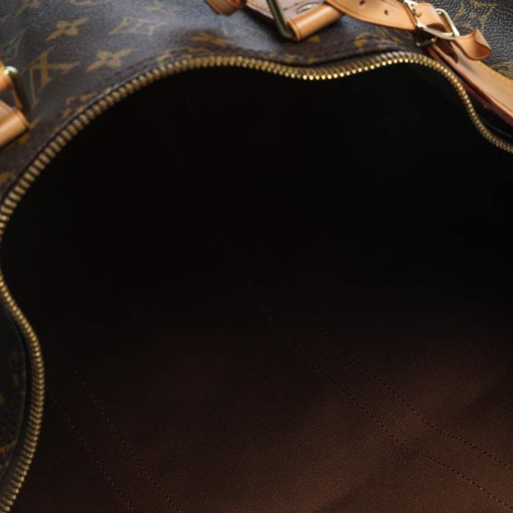 Pre Owned Louis Vuitton Monogram Canvas Keepall 50 Bag