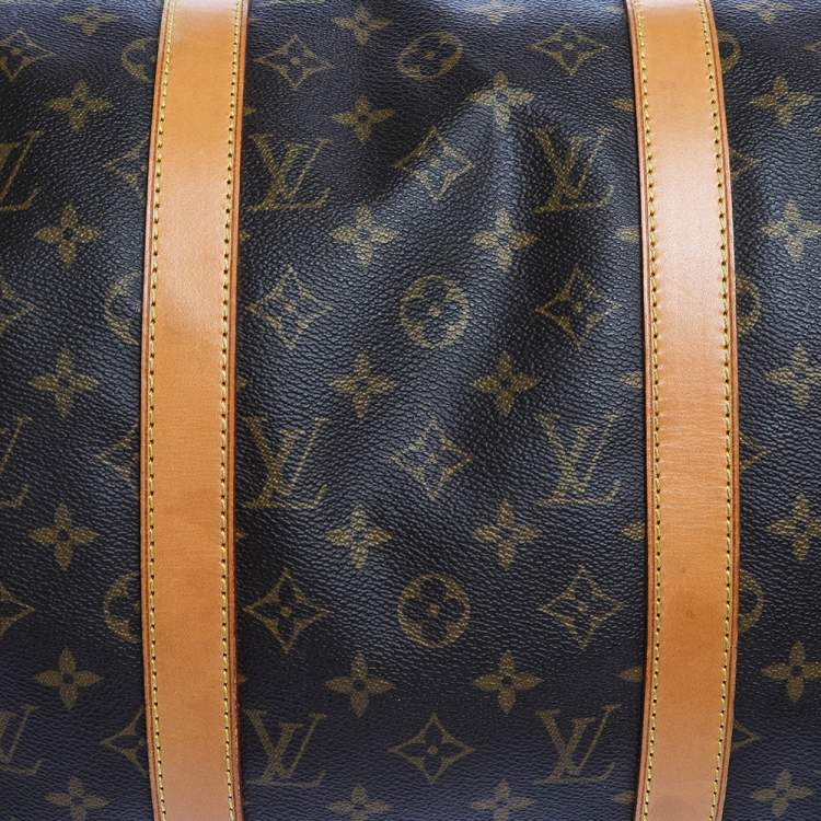 Pre Owned Louis Vuitton Monogram Canvas Keepall 50 Bag