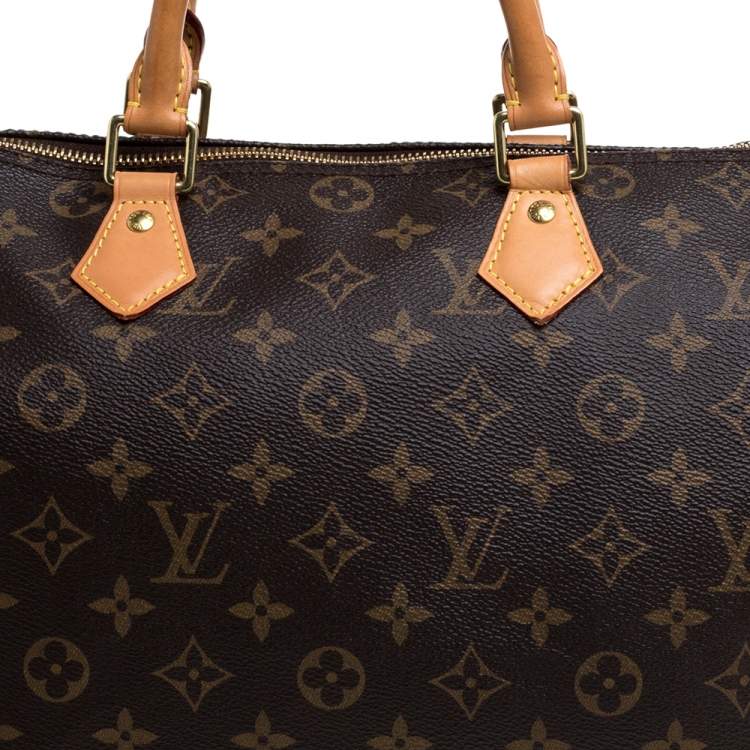 Pre Owned Louis Vuitton Monogram Canvas Speedy 30 Bag