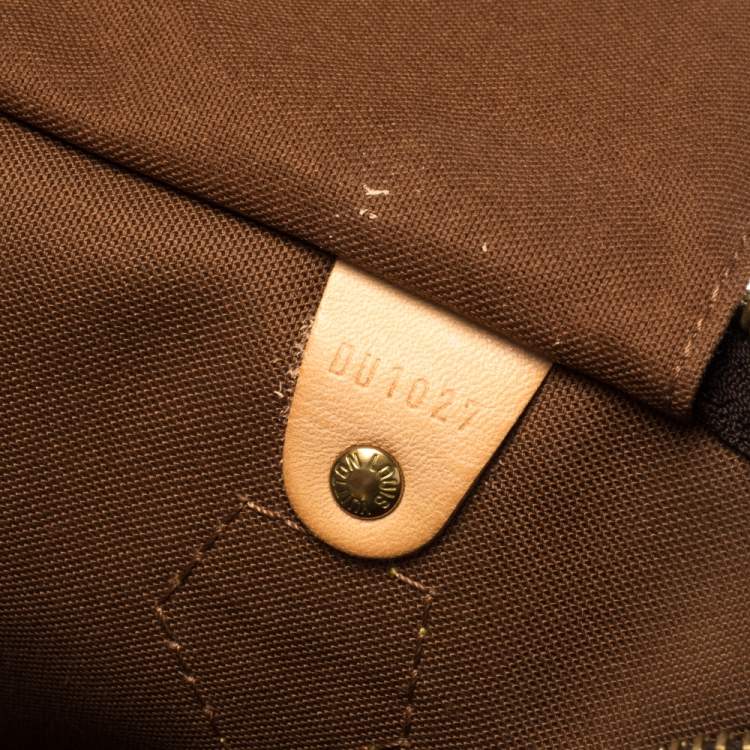 Pre Owned Louis Vuitton Monogram Canvas Speedy 30 Bag