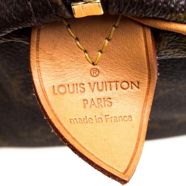 Pre Owned Louis Vuitton Mon Monogram Canvas Speedy 30 Bag