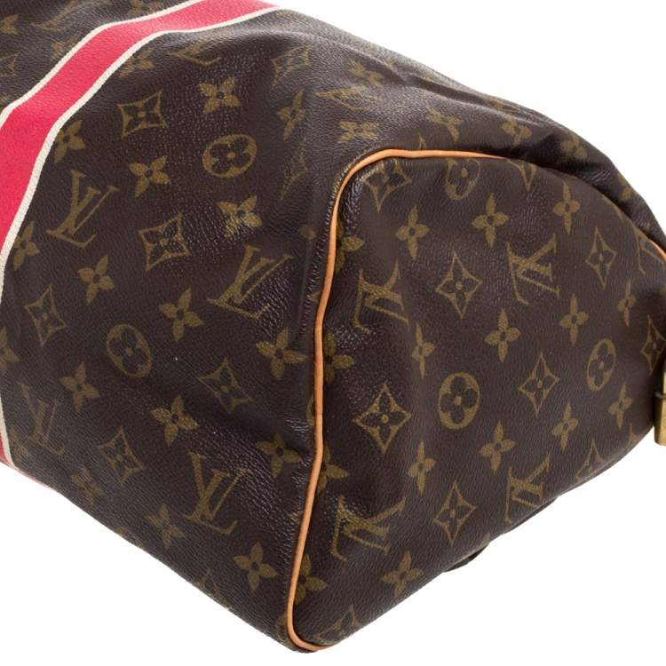 Pre Owned Louis Vuitton Mon Monogram Canvas Speedy 30 Bag