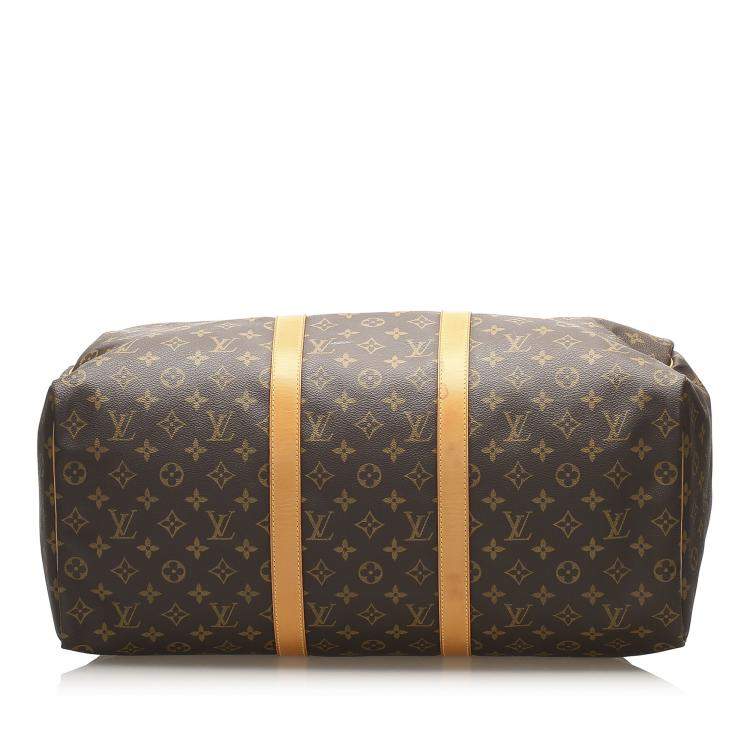 Pre Owned Louis Vuitton  Canvas  Keepall 50 Duffel Bags