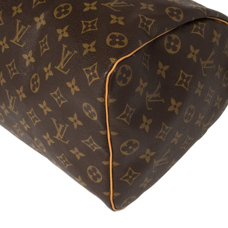 Pre Owned Louis Vuitton Monogram Canvas Speedy 35 Bag