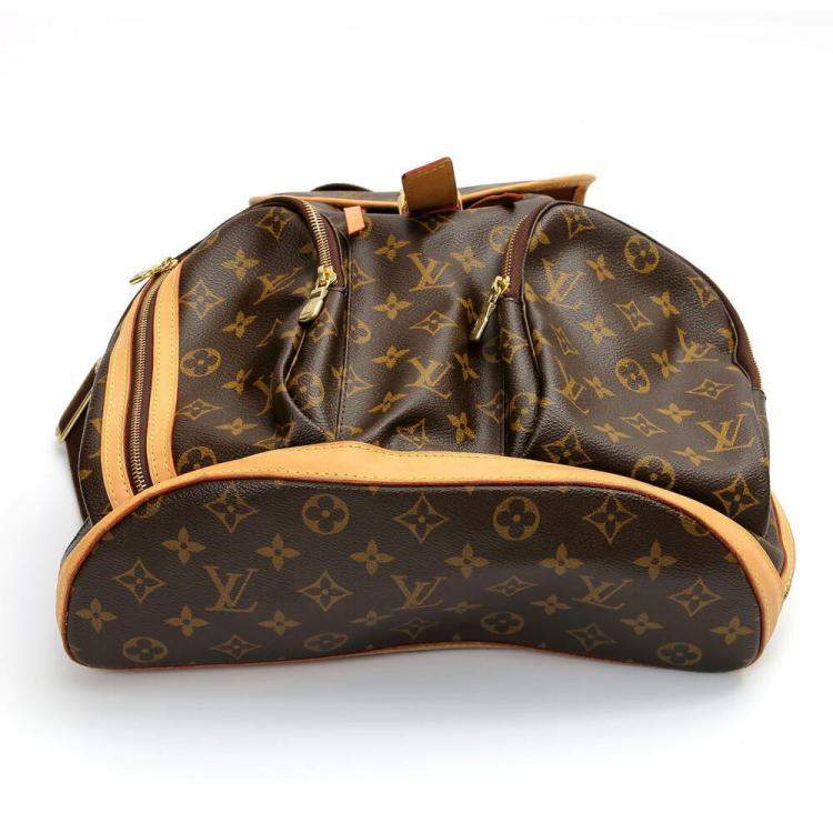 Pre Owned Louis Vuitton Brown Monogram Canvas Sac Bosphore Backpack Bag