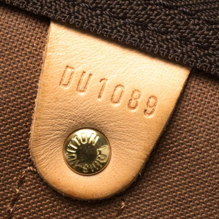 Pre Owned Louis Vuitton Monogram Canvas Keepall 60 Bag