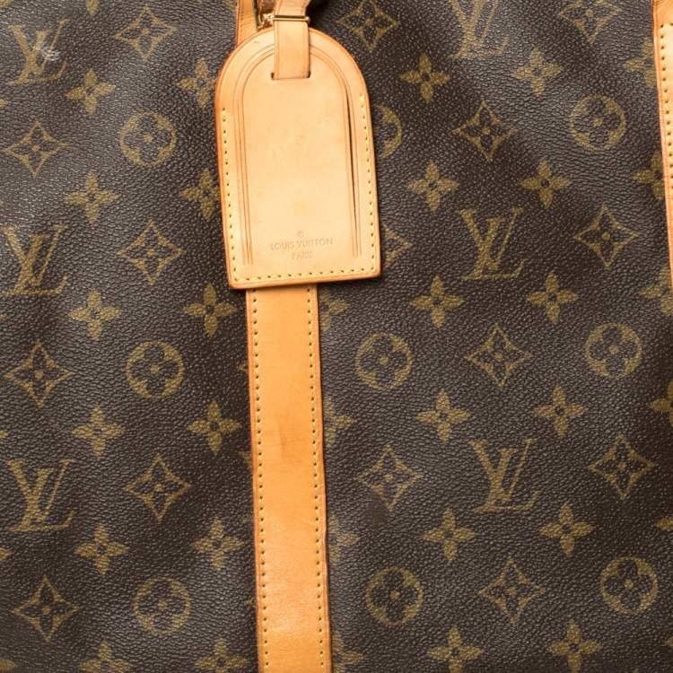 Pre Owned Louis Vuitton Monogram Canvas Keepall 60 Bag
