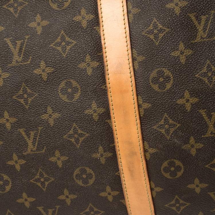 Pre Owned Louis Vuitton Monogram Canvas Keepall 60 Bag