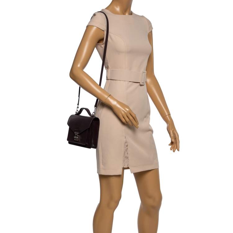 Pre Owned Louis Vuitton Quetsche Epi Leather  Monceau BB Bag