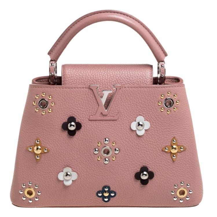 Louis Vuitton Capucines Handbag Limited Edition Mechanical Flowers