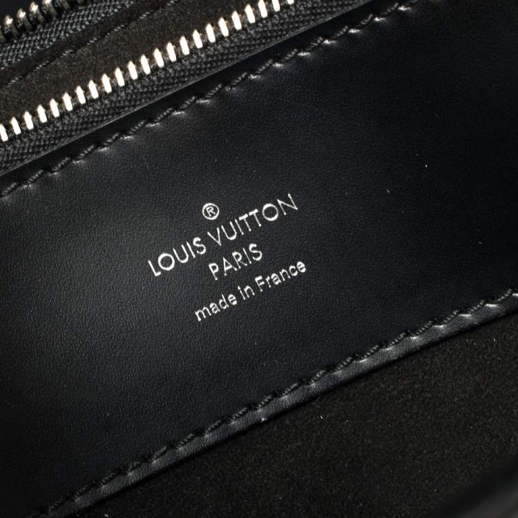 Pre Owned Louis Vuitton Black Epi Leather Sevigne GM Bag