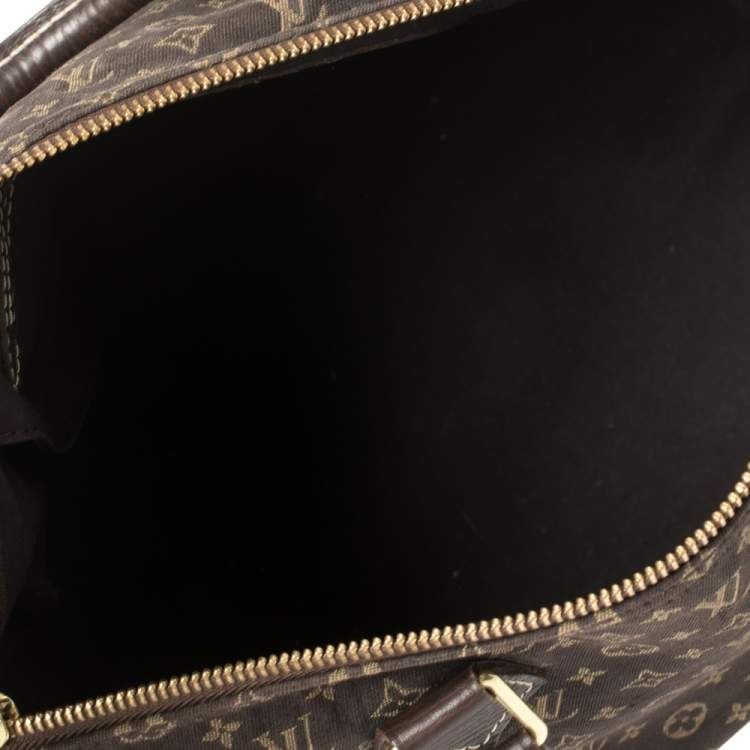 مملوكة مسبقًا Louis Vuitton Fusain Monogram Canvas Mini Lin Speedy 30 Bag