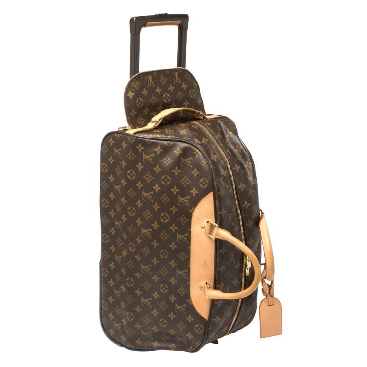 Pre Owned Louis Vuitton Monogram Canvas Eole 50 Luggage Bag