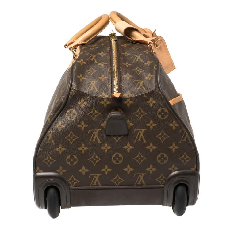Pre Owned Louis Vuitton Monogram Canvas Eole 50 Luggage Bag