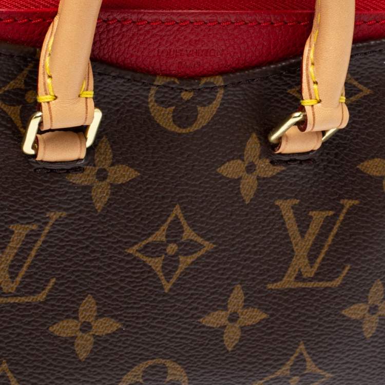 Pre Owned Louis Vuitton Monogram Canvas Nano Pallas Bag