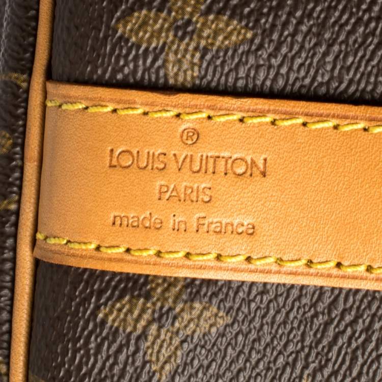 Pre Owned Louis Vuitton Monogram Canvas Keepall Bandouliere 55 Bag