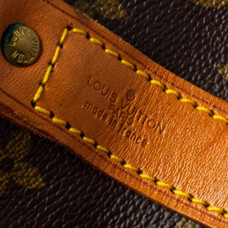 Pre Owned Louis Vuitton Monogram Canvas Keepall Bandouliere 55 Bag