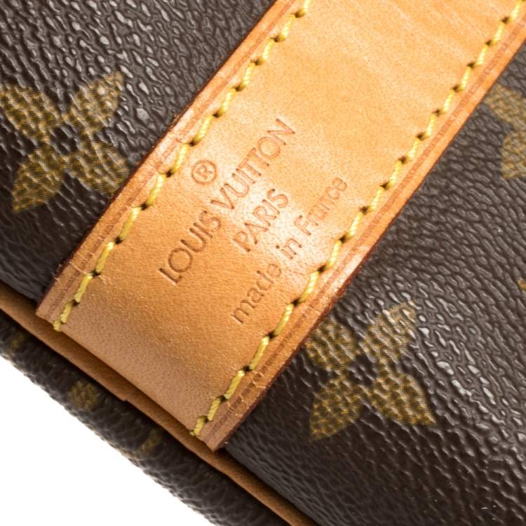 Pre Owned Louis Vuitton Monogram Canvas Keepall Bandouliere 55 Bag