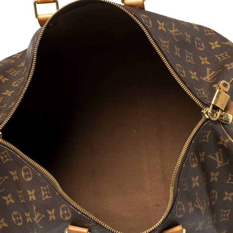 Pre Owned Louis Vuitton Monogram Canvas Keepall 45 Bag