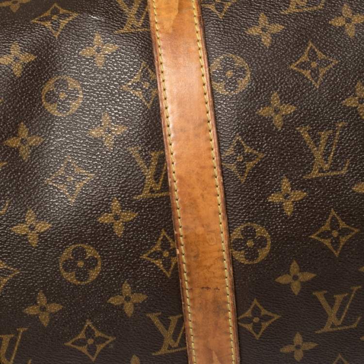 Pre Owned Louis Vuitton Monogram Canvas Keepall 45 Bag
