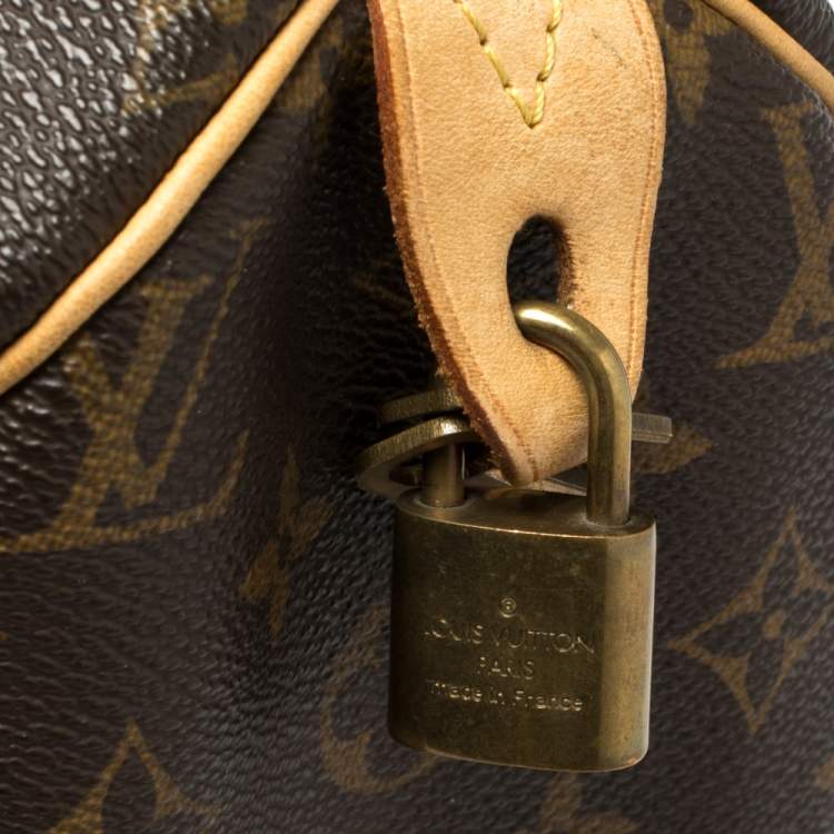 Pre Owned Louis Vuitton Monogram Canvas Speedy 40 Bag