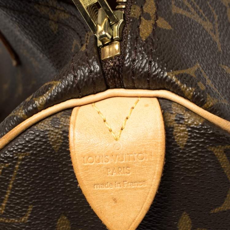 Pre Owned Louis Vuitton Monogram Canvas Speedy 40 Bag