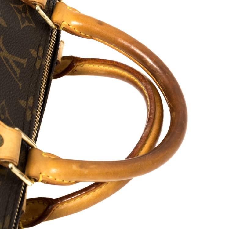 Pre Owned Louis Vuitton Monogram Canvas Speedy 40 Bag
